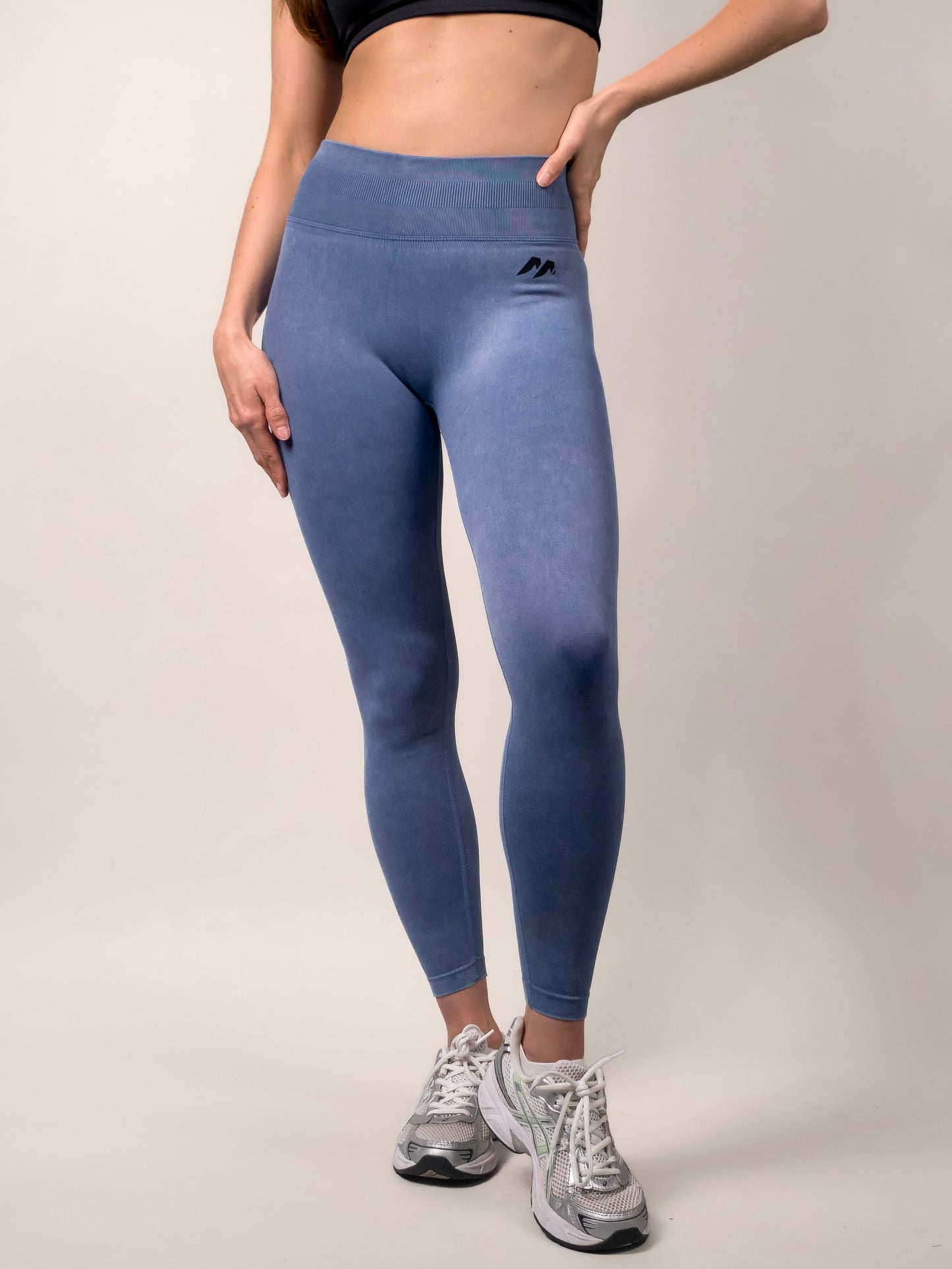 washed steel blue